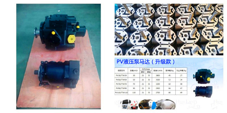 水泥攪拌車液壓泵